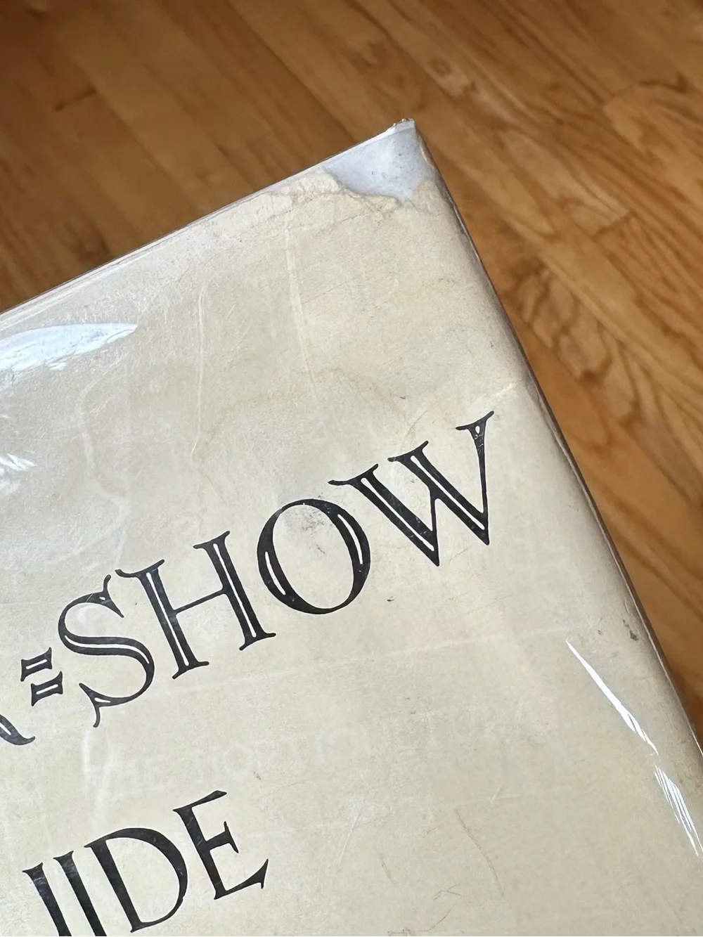 The Flower-Show Guide by Anne Wertsner hardcover book